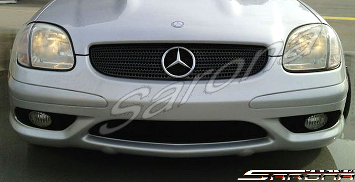 Custom Mercedes SLK  Convertible Front Bumper (1998 - 2004) - $590.00 (Part #MB-064-FB)